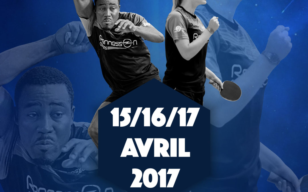 Affiche du tournoi de Pâques CCTT 2017